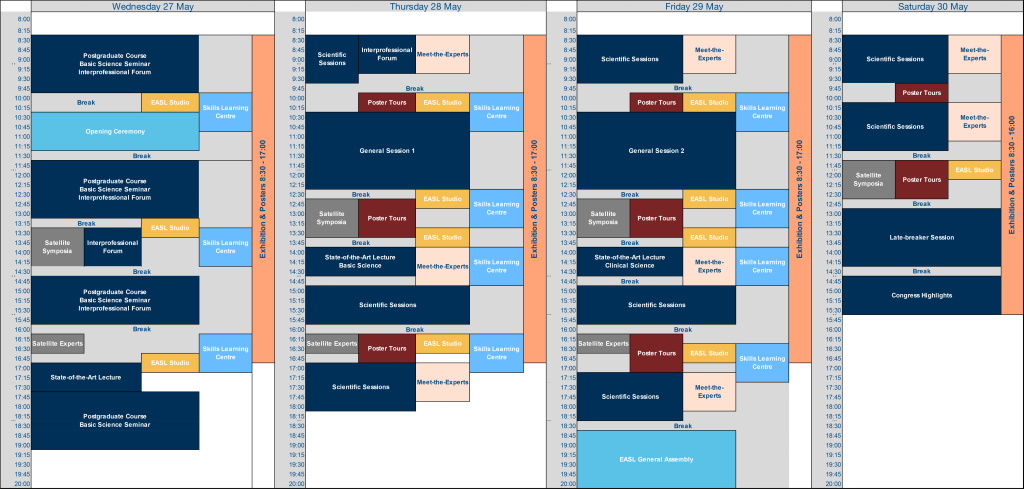 EASL Congress 2026 Programme-at-a-Glance